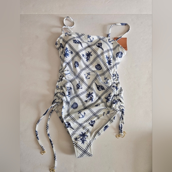 Shade & Shore Other - Nwt Shade And Shore Medium Nautical Beach Bathing Suit
